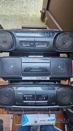 Lotto radio portatili vintage