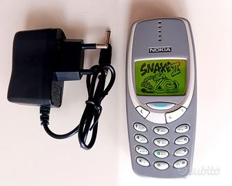 NOKIA 3310 Funzionante + Batteria + Caricabatterie