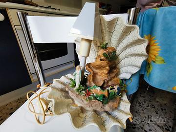 abatjour lampada con madonnina 