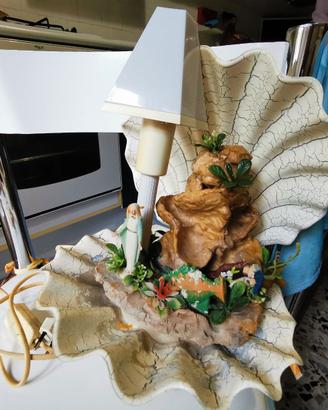 abatjour lampada con madonnina 