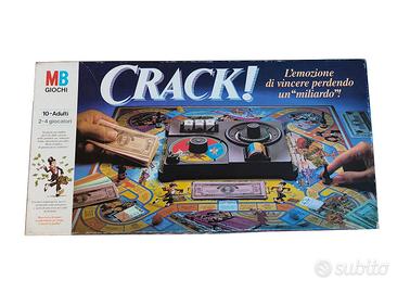 Crack! Board Game Vintage 80's MB Giochi 1985