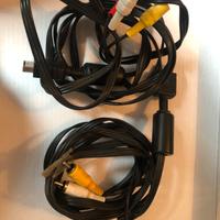 Cavo Scart per PlayStation Sony - Set di due pezzi