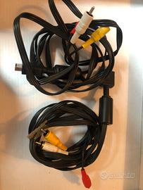 Cavo Scart per PlayStation Sony - Set di due pezzi