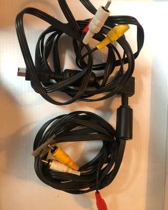 Cavo Scart per PlayStation Sony - Set di due pezzi