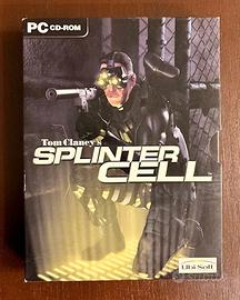 Gioco SPLINTER CELL boxato formato PC CD-ROM ITA