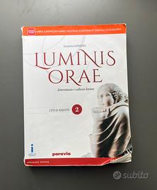 Libro latino liceo Luminis Orae 2 9788839519412