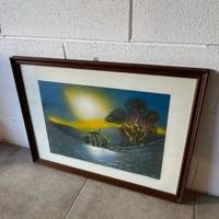 Quadro di Franco Toti- Illusionismo spaziale