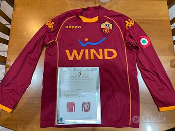 Maglia calcio Totti autografata