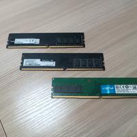RAM DDR4 28GB (banchi diversi)