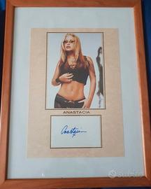 MEMORABILIA - Foto rockstar ANASTACIA Autografata 