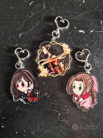 Portachiavi Aerith Tifa Aerti Final Fantasy VII 7