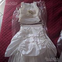 Vestito + tunica 1 comunione