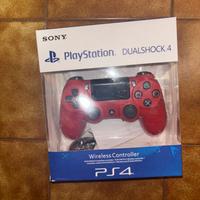 Joystick ps4 rosso