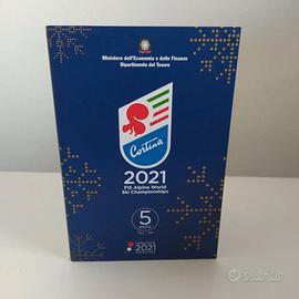 5 euro Campionati Mondiali Sci Alpino 2021 ARGENTO