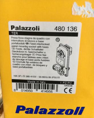 Palazzoli 480136 - TER presa interbl Fus 3P+T 16A