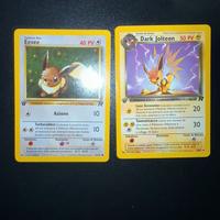 Pokemon Eevee e Jolteon prima edizione.