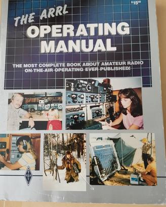 libro ARRL usa operating manual radio amatori 