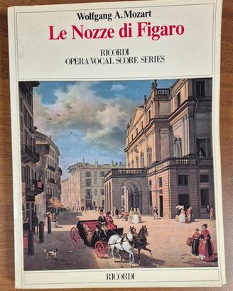 Spartito Le Nozze di Figaro per canto e pianoforte