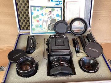 Mamiya RB67 con 3 ob 2 mag