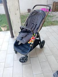 Trio inglesina aptica velvet grey
