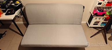 Divano letto a 2 posti, Knisa Ikea grigio