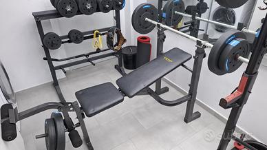 Panca multifunzione Turner con supporti bilanciere
