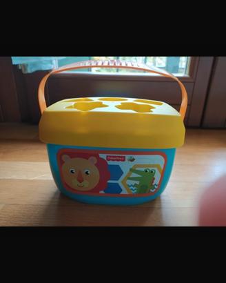 Secchiello forme incastro fisher price