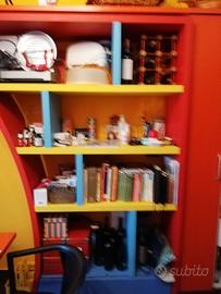 Libreria legno massello