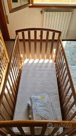 Lettino con le sponde Pali 