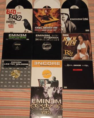 Eminem Lotto 10 x Vinile 12