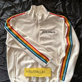 Palm Angels Rainbow Cream Tracksuit