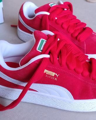 Puma Suede XL Jr. Rosse n. 38 (come nuove)
