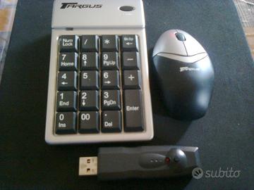 Targus Wireless Keypad Tastiera Mouse wireless