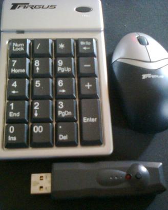 Targus Wireless Keypad Tastiera Mouse wireless