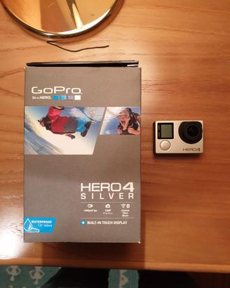 Gopro Hero 4 Silver con Feiyu G5 e accessori