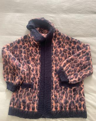 Cardigan animalier