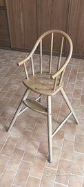 Seggiolone legno Ikea