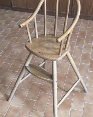 Seggiolone legno Ikea