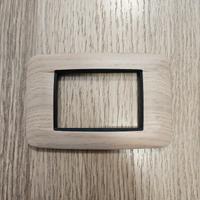 Placca in Legno Eikon Round 20683.32 Rovere Bianco