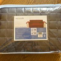 Copridivano trapuntato grigio 3 posti NUOVO