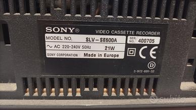 videoregistratore Sony