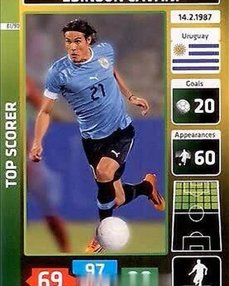 EDINSON CAVANI 81 Panini Fußball Stars 2014 card