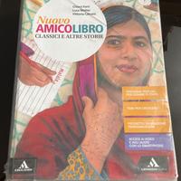 Libro d’italiano “Nuovo amico libro 1” + altro
