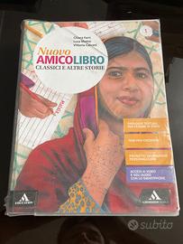 Libro d’italiano “Nuovo amico libro 1” + altro