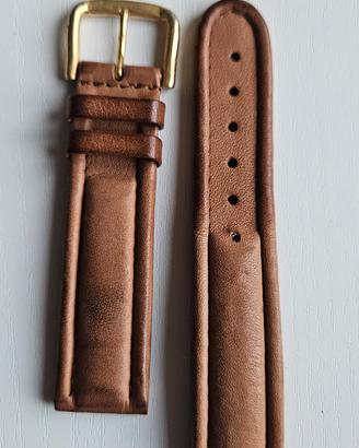 Cinturino vintage in pelle originale Bulova