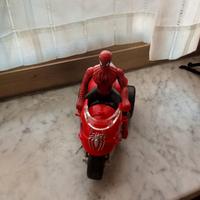 spiderman in moto