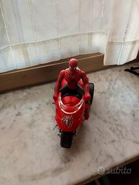spiderman in moto