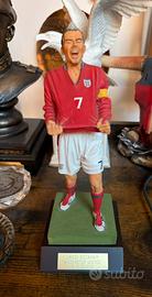 Statua vintage David Beckham ManUnited England  uk