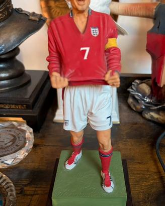Statua vintage David Beckham ManUnited England  uk