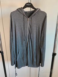 Giacca elegante con zip e cappuccio